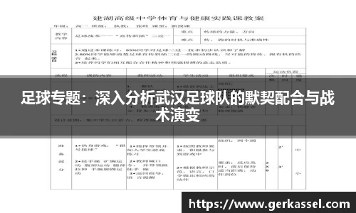 足球专题：深入分析武汉足球队的默契配合与战术演变