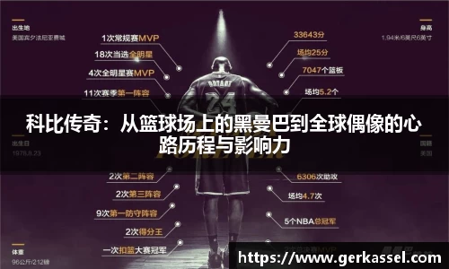 科比传奇：从篮球场上的黑曼巴到全球偶像的心路历程与影响力